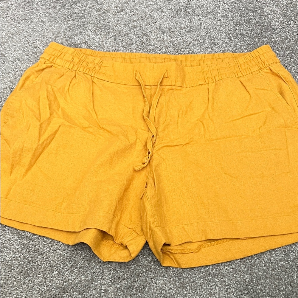 Old Navy Women's Mustard Shorts